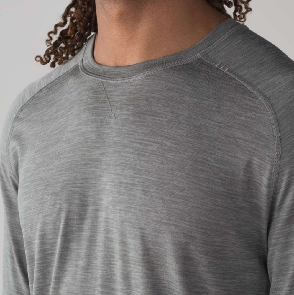 Men's Lululemon Metal Vent Tech Shirt in Raceway Gray/Slate sz XL
